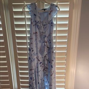 Banana Republic Blue Halter Maxi Dress for Weddings